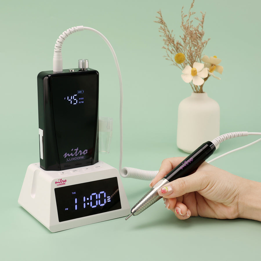 Nitro Luxcore 45000 RPM Professional E-File Nail Drill