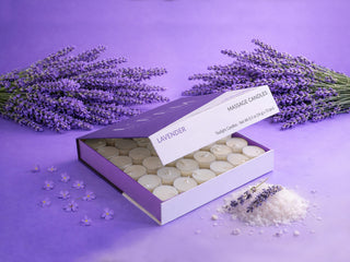 L'Fem Massage Candle Tealight .5oz Box/72pcs