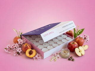 L'Fem Massage Candle Tealight .5oz Box/72pcs