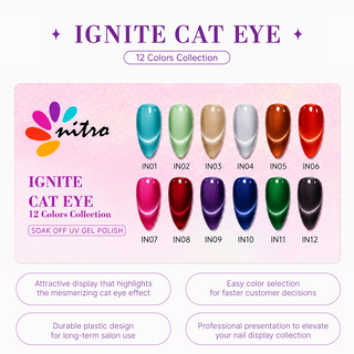 Ignite Cat Eye Color Chart