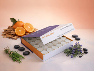 L'Fem Massage Candle Tealight .5oz Box/72pcs