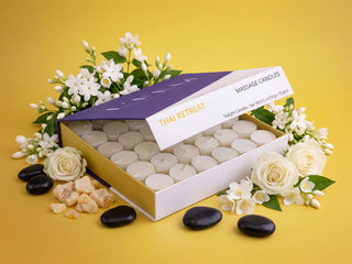 L'Fem Massage Candle Tealight .5oz Box/72pcs
