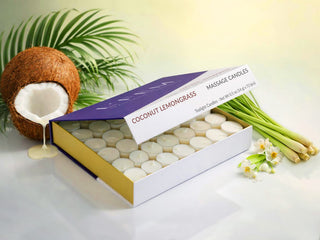 L'Fem Massage Candle Tealight .5oz Box/72pcs