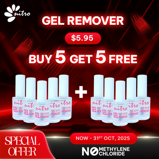 Nitro Gel Remover - Buy 5 Get 5 Free