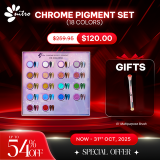 Chrome Pigment Collection (18 Colors) + FREE GIFTS