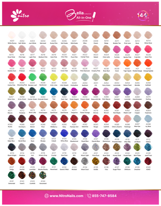 Nitro 3in1 520 colors - All Star Set (Including Nitro 256, Bella 144, Breeze, Vibe, Lá, Wish, Rainbow)