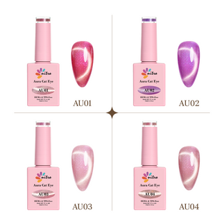 Bundle Aura Cat Eye Collection (12 colors) + Luxcore Curing Lamp