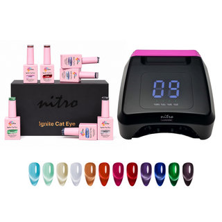 Bundle Ignite Cat Eye Collection + Luxcore Curing Lamp