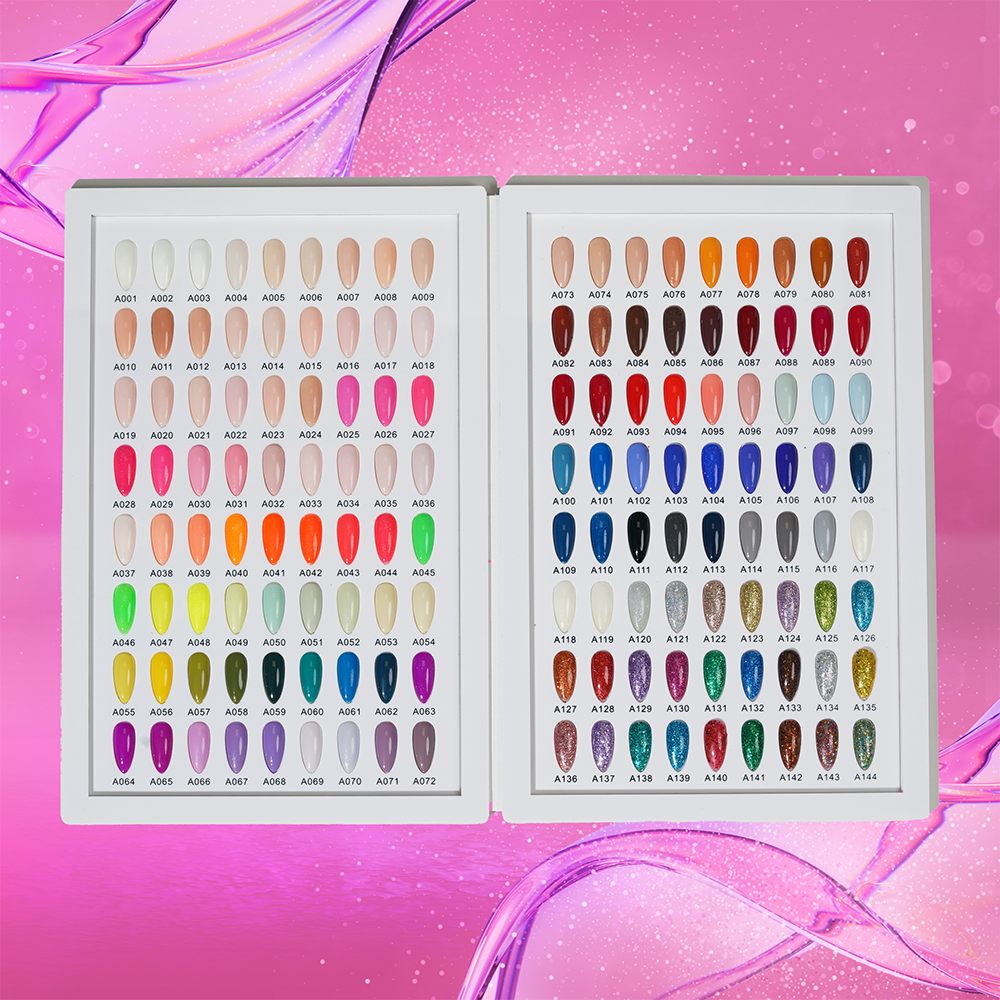 Nitro Bella Collection Sample Tip Book - 144 Colors – Nitro Nails