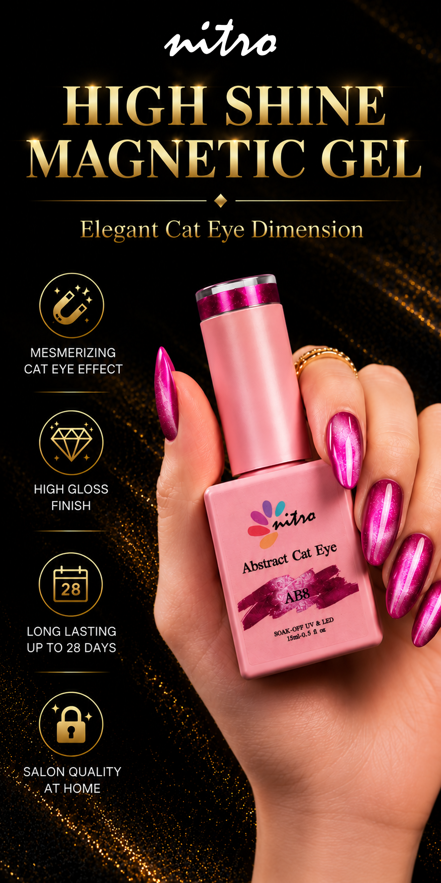 Abstract Cat Eye Gel mobile enhanced brand content image 2