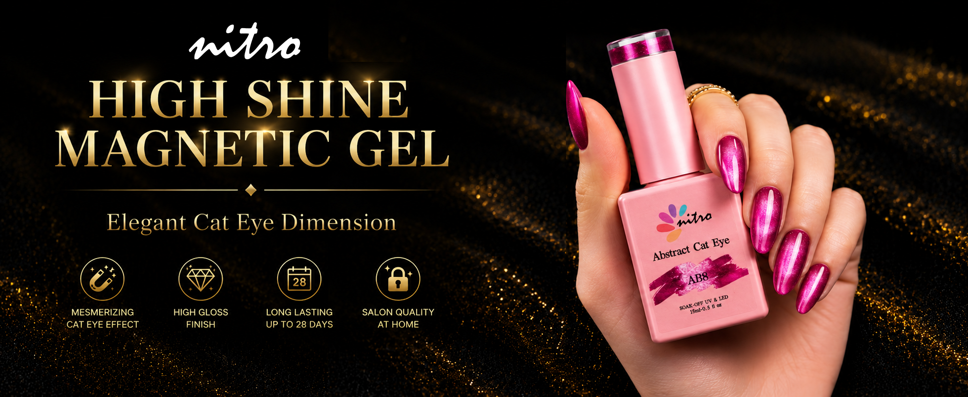 Abstract Cat Eye Gel enhanced brand content image 2