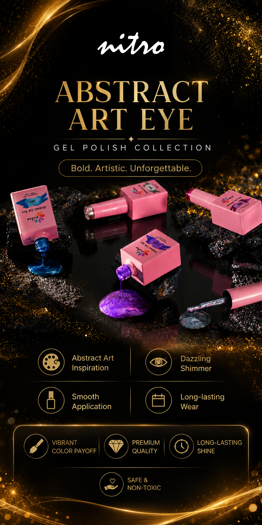 Abstract Cat Eye Gel mobile enhanced brand content image 1
