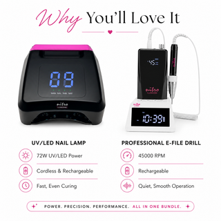 LuxCore Pro Rechargeable Lamp & Drill Bundle