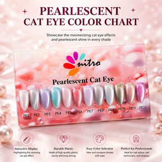 Pearlescent Cat Eye Color Chart