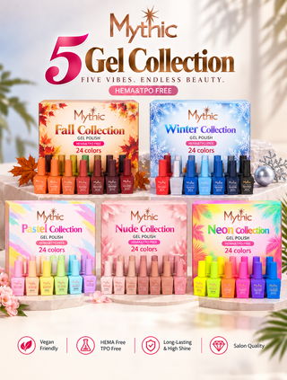 Mythic Signature Gel Collection Set – 24 Colors