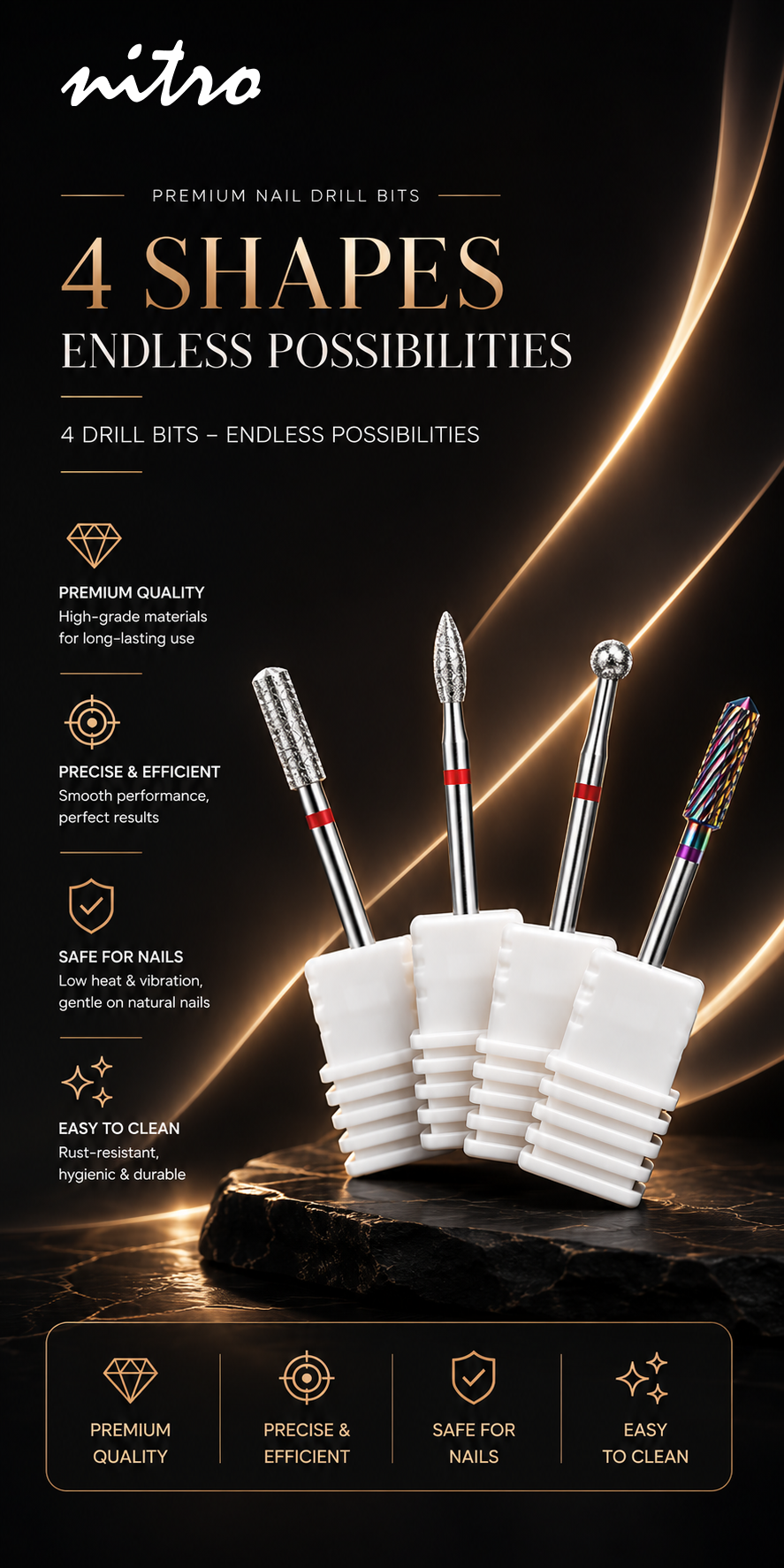 Diamond Bit - Flame Shape - Fine mobile enhanced brand content image 1