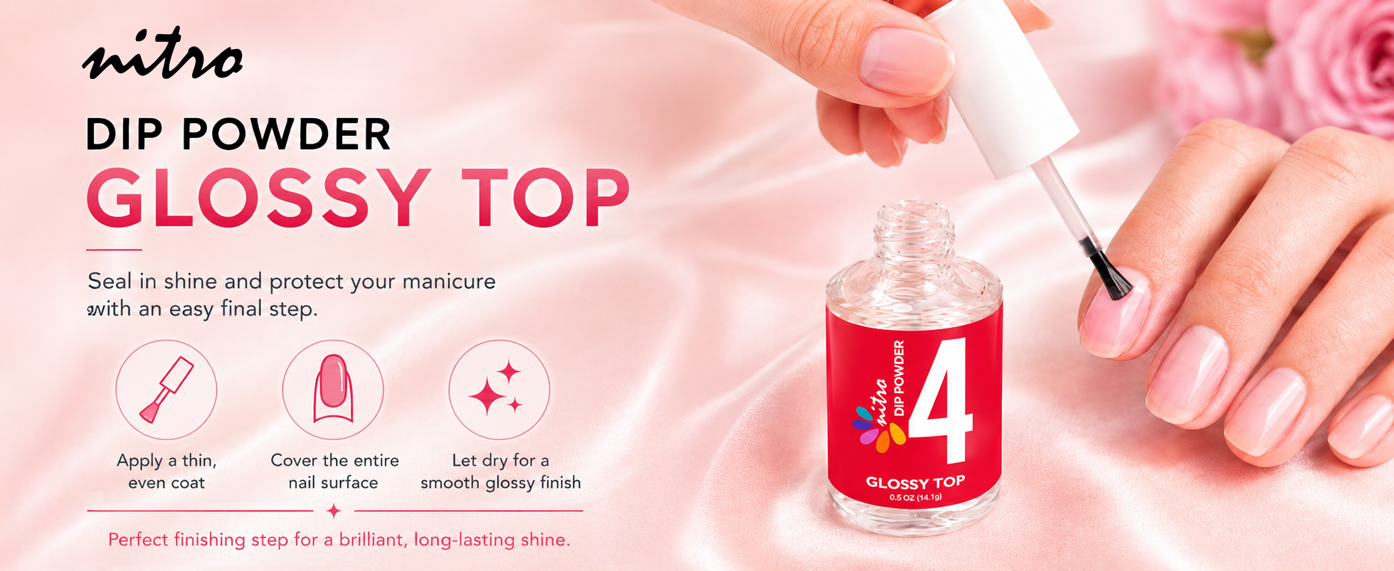 Dipping Liquid - Glossy Top - 0.5 oz enhanced brand content image 2