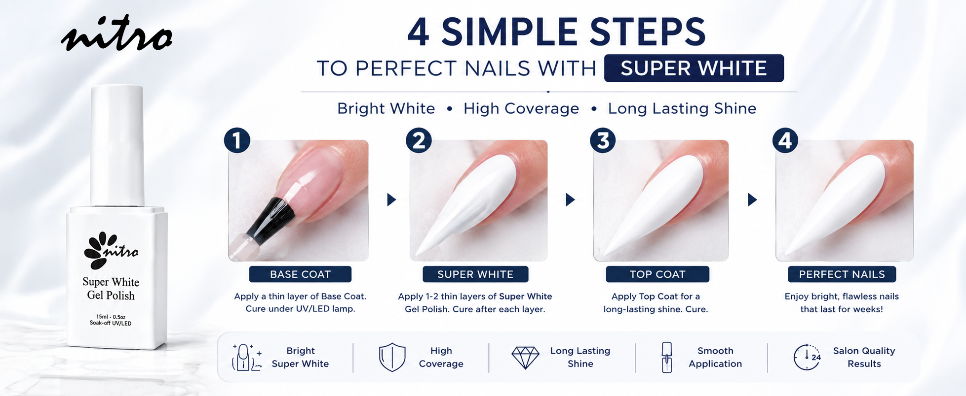 Super White Gel 0.5 oz enhanced brand content image 2