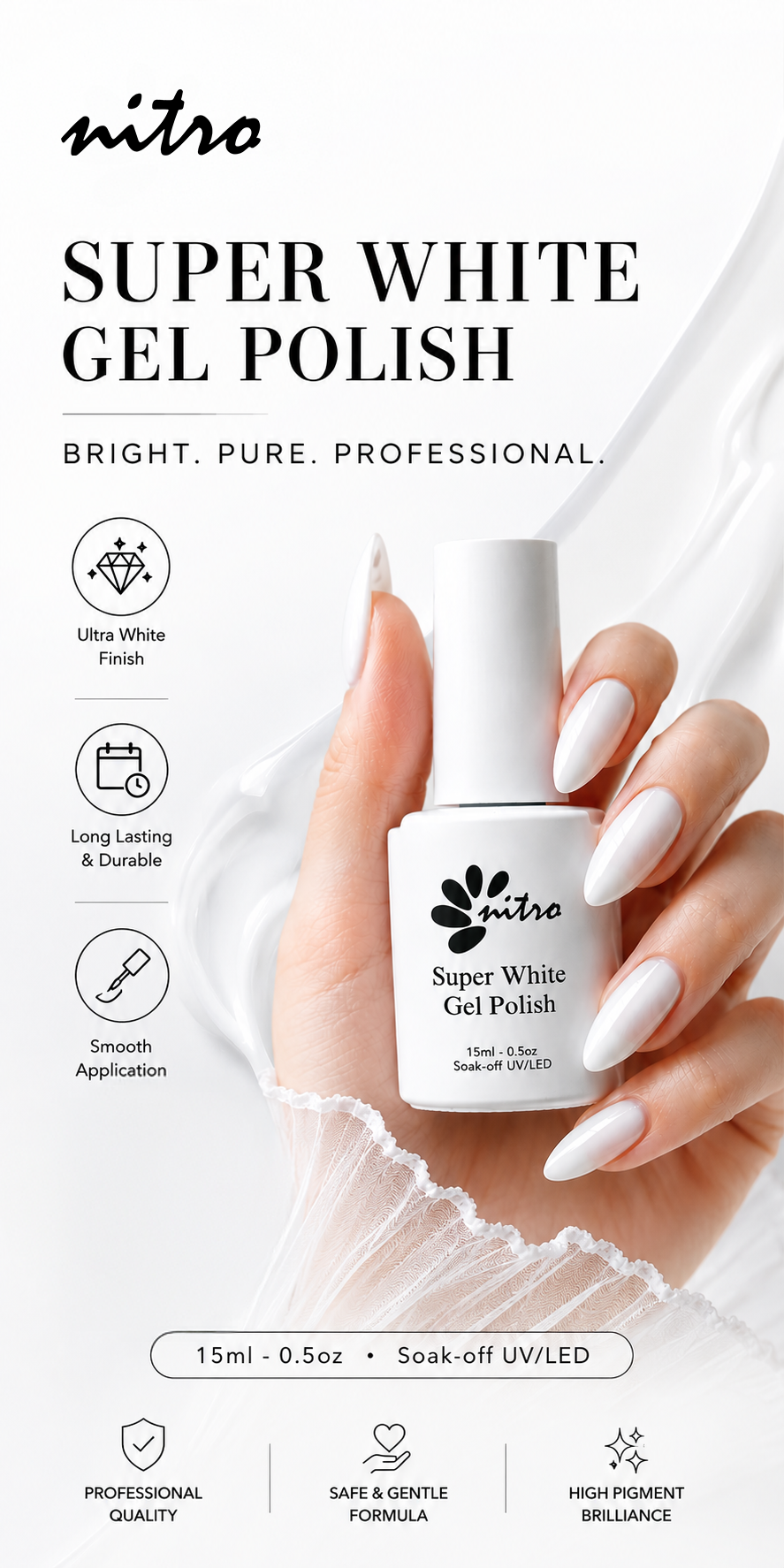 Super White Gel 0.5 oz mobile enhanced brand content image 1
