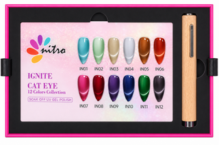Bundle Ignite Cat Eye Collection + Luxcore Curing Lamp