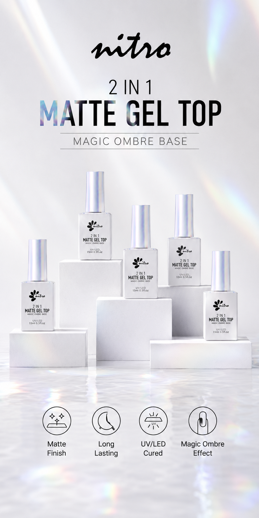 Matte Top Coat - Magic Ombre Foundation mobile enhanced brand content image 1