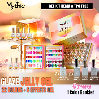 Mythic Glaze Jelly Gel Collection Set – 28 pcs