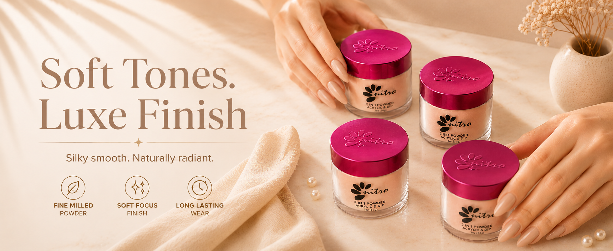 Bella Collection - Naked Collection Acrylic & Dipping Powder (2oz) enhanced brand content image 2