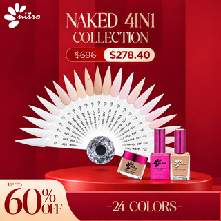 Naked Collection 4-in-1 Acrylic/Dipping Powder, Gel, & Lacquer 22 Colors (Out of Stock #6, #19) + Tip