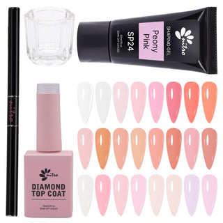 NITRO SHAPING GEL COLLECTION (POLYGEL) - BOX OF 24 (30ML)