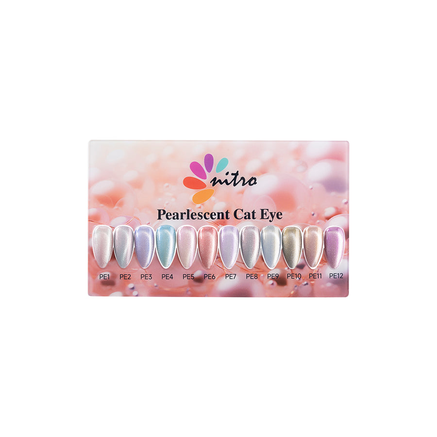 Nitro Pearlescent Cat Eye Gel - 12 Colors