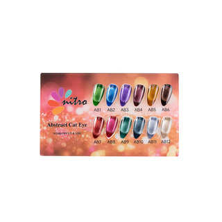 Abstract Cat Eye Color Chart