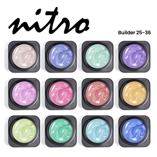Nitro Builder Gel in Jar Hard Gel Set