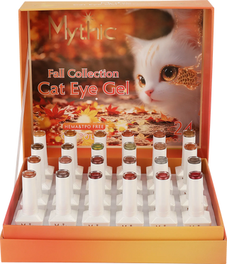 Mythic Fall Collection Cat Eye Gel Polish Set – 24 Colors