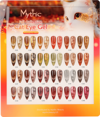 Mythic Fall Collection Cat Eye Gel Polish Set – 24 Colors