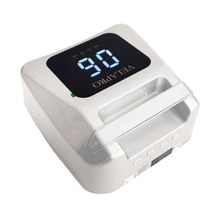 Velapro 72W Cordless Rechargeable UV LED Silver Nail Lamp