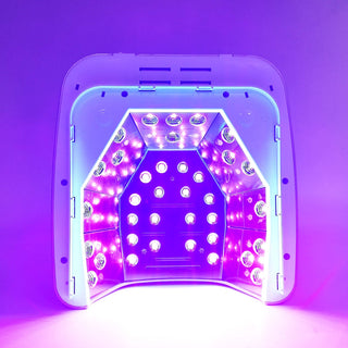 Velapro 72W Cordless Rechargeable UV LED Silver Nail Lamp