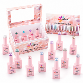 Nitro Pearlescent Cat Eye Gel - 12 Colors
