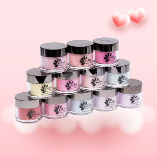 Valentine Collection 3-in-1 Powder, Gel, & Lacquer (12 Colors) *Free Gift*