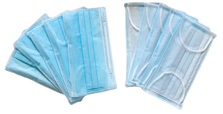 Disposable Face Mask - 5 Boxes of 50 (250 Masks)