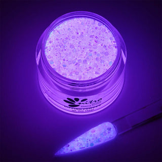 Neo Glo Glitter Glow in the Dark Collection - Powder #03